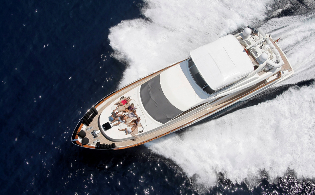 Ibiza yacht charter Astondoa 72