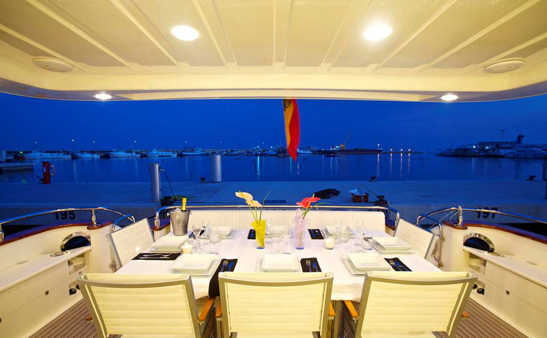 Ibiza yacht charter Astondoa 72