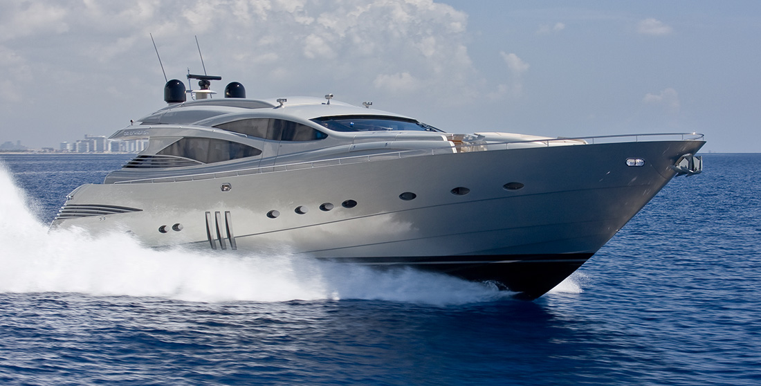 Ibiza yacht charter Pershing 90