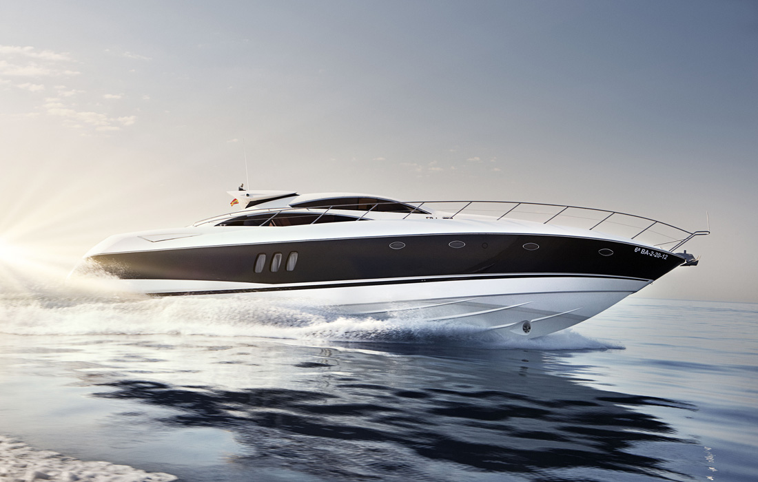 Ibiza yacht charter Sunseeker Predator 72