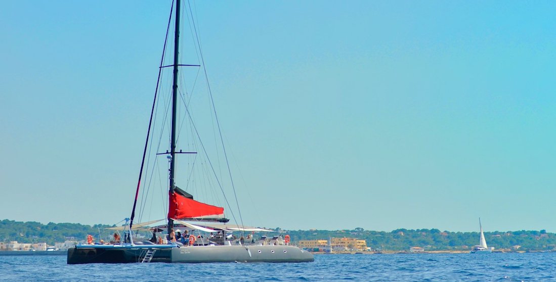 Ibiza sailboat charter Five star